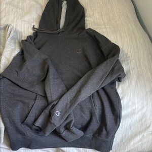 Champion Men's Dark Gray Hoodie